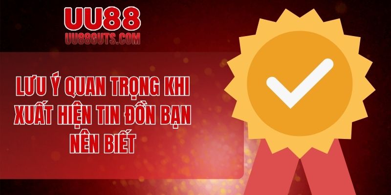 Lưu ý quan trọng khi xuất hiện tin đồn bạn nên biết